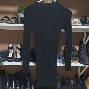 Princess Polly Black  Sweaterdress